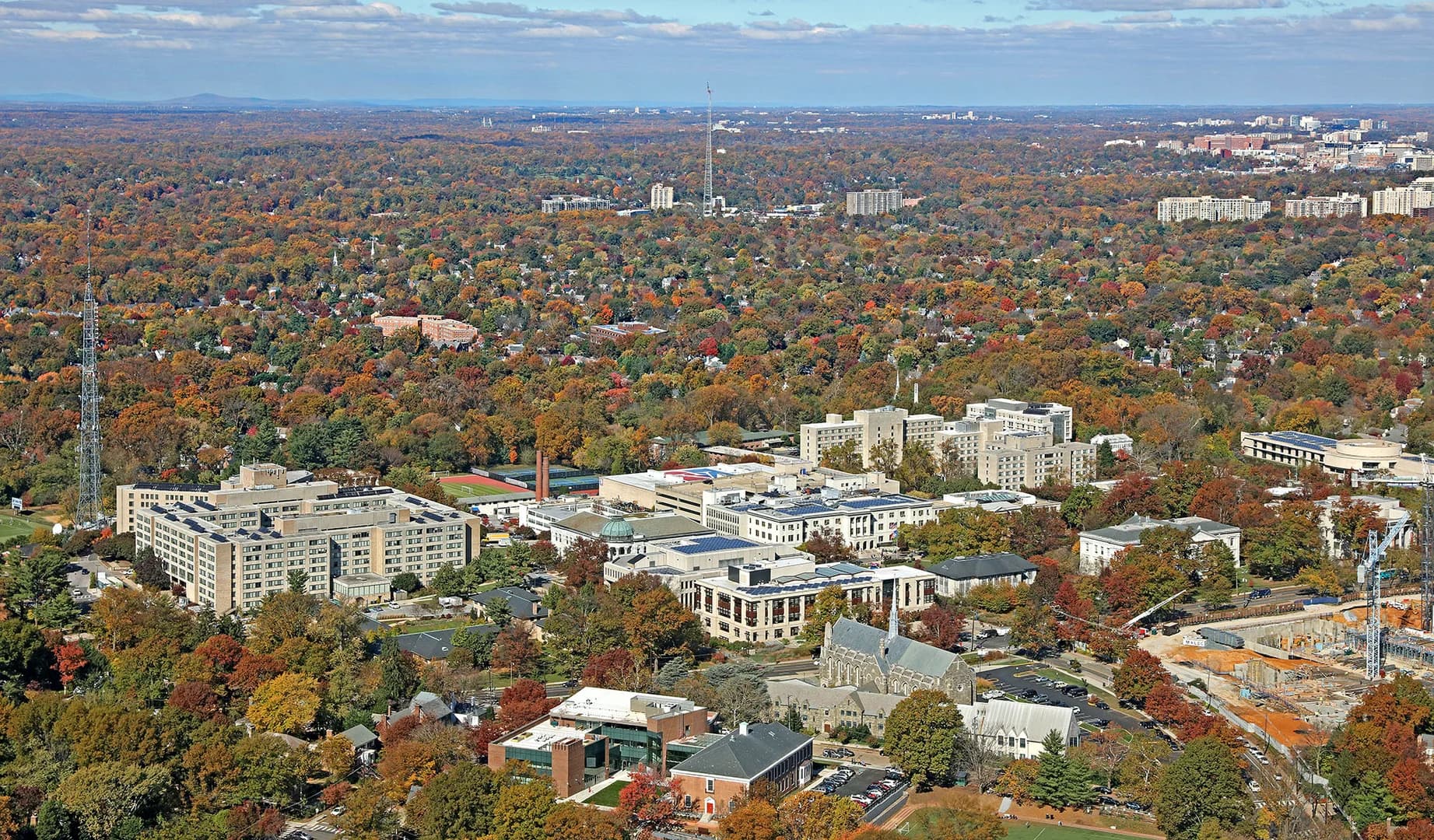 American University campus cover