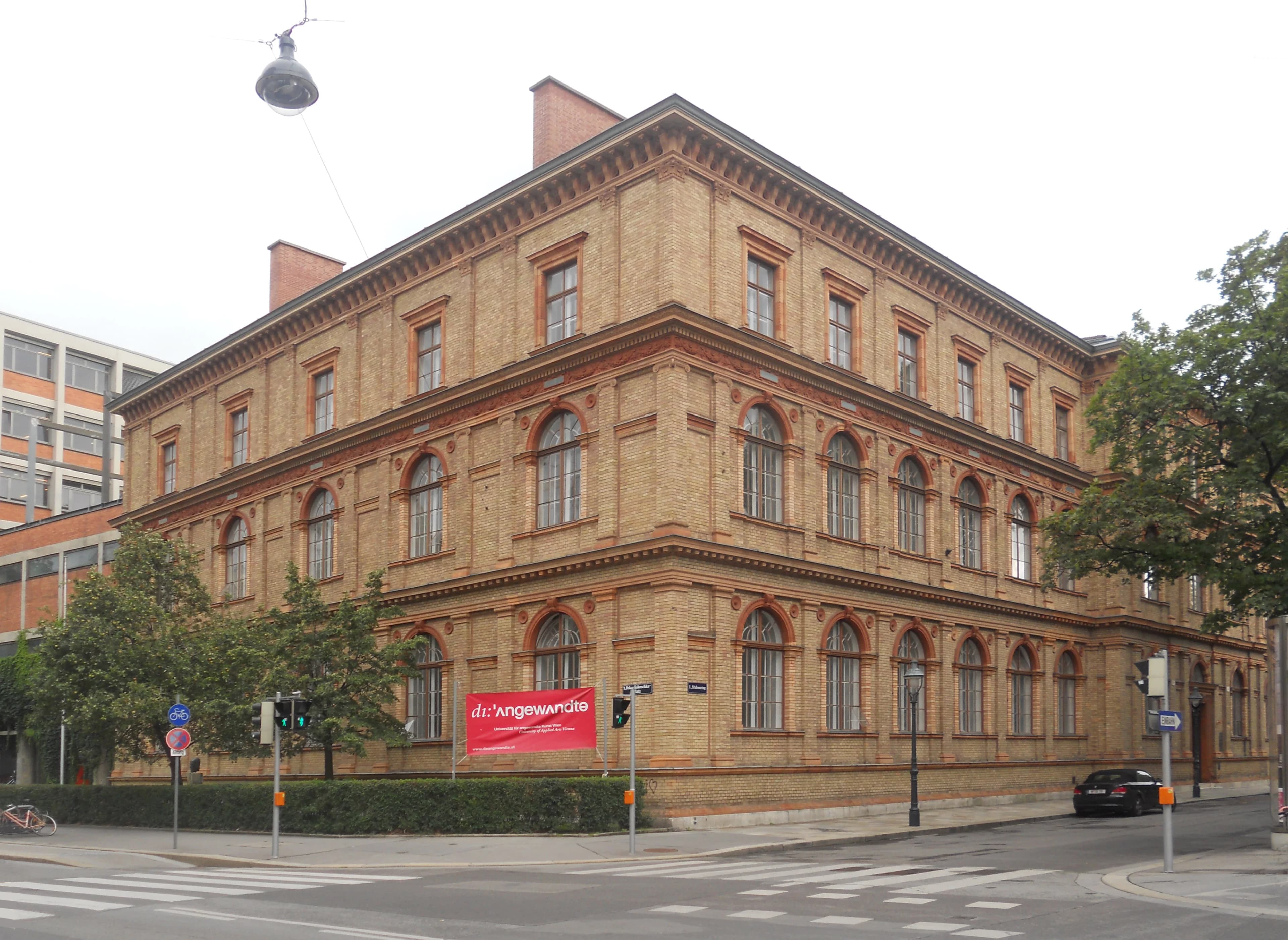 University of Applied Arts Vienna (Universität für angewandte Kunst Wien — Die Angewandte) campus cover