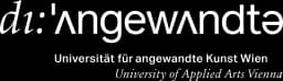 University of Applied Arts Vienna (Universität für angewandte Kunst Wien — Die Angewandte) crest