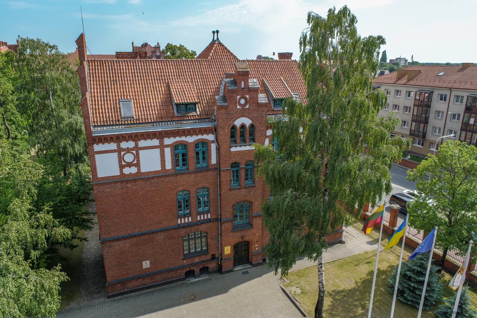 Klaipėda University campus cover