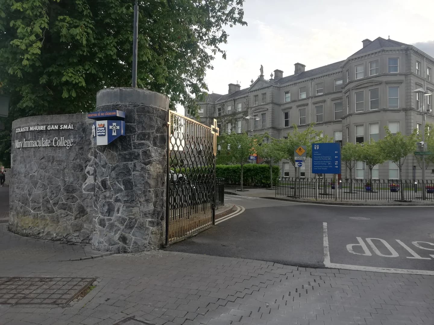 Mary Immaculate College campus cover