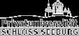 Seeburg Castle University (Privatuniversität Schloss Seeburg — SCU) crest