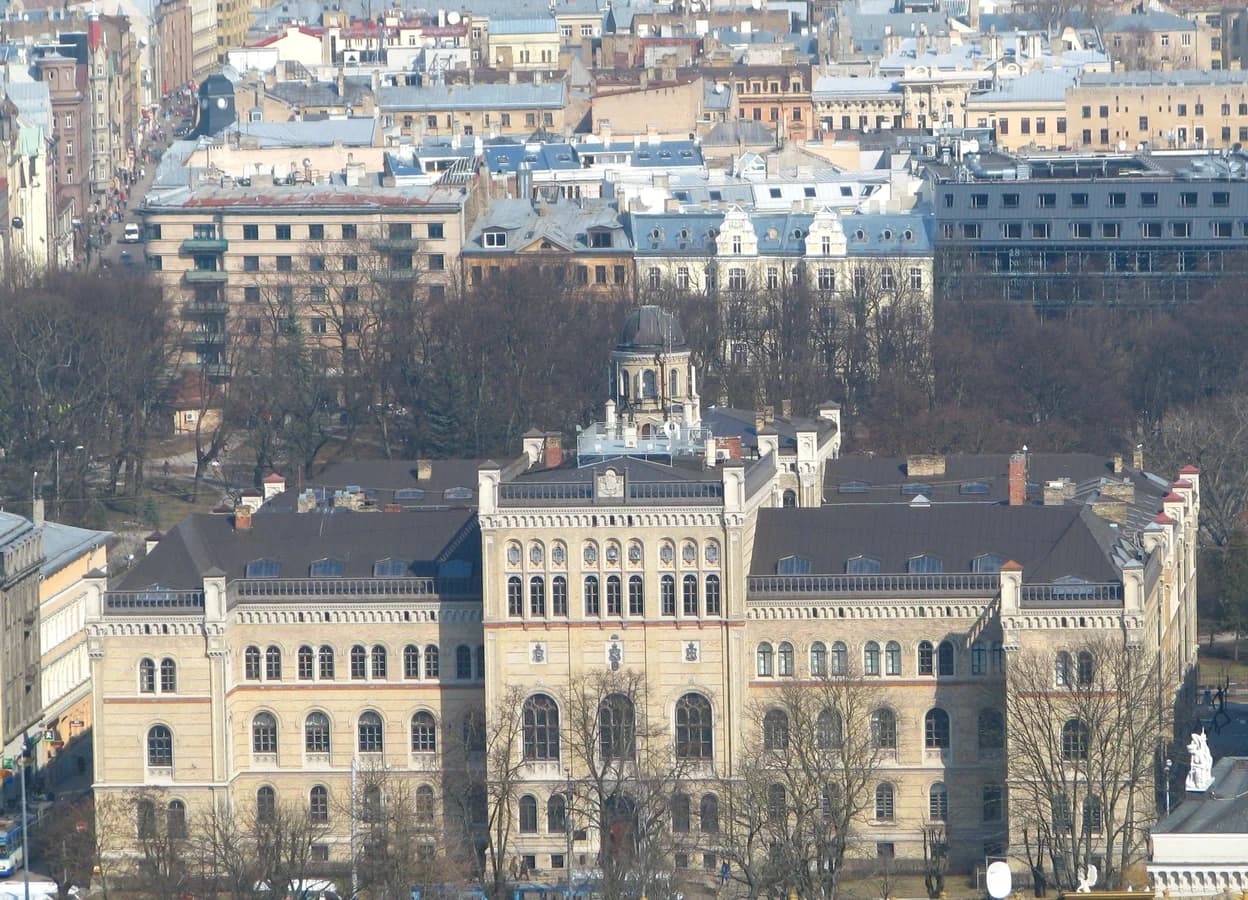 University of Latvia campus cover