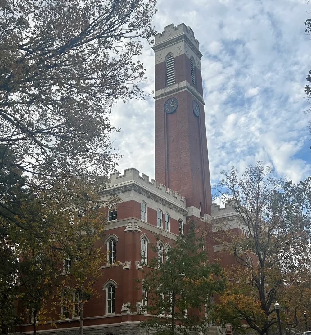 Vanderbilt University campus cover